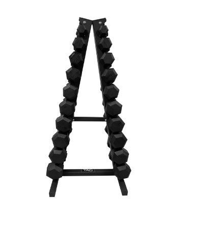 HEX VERTICAL A-FRAME DUMBBELL RACK